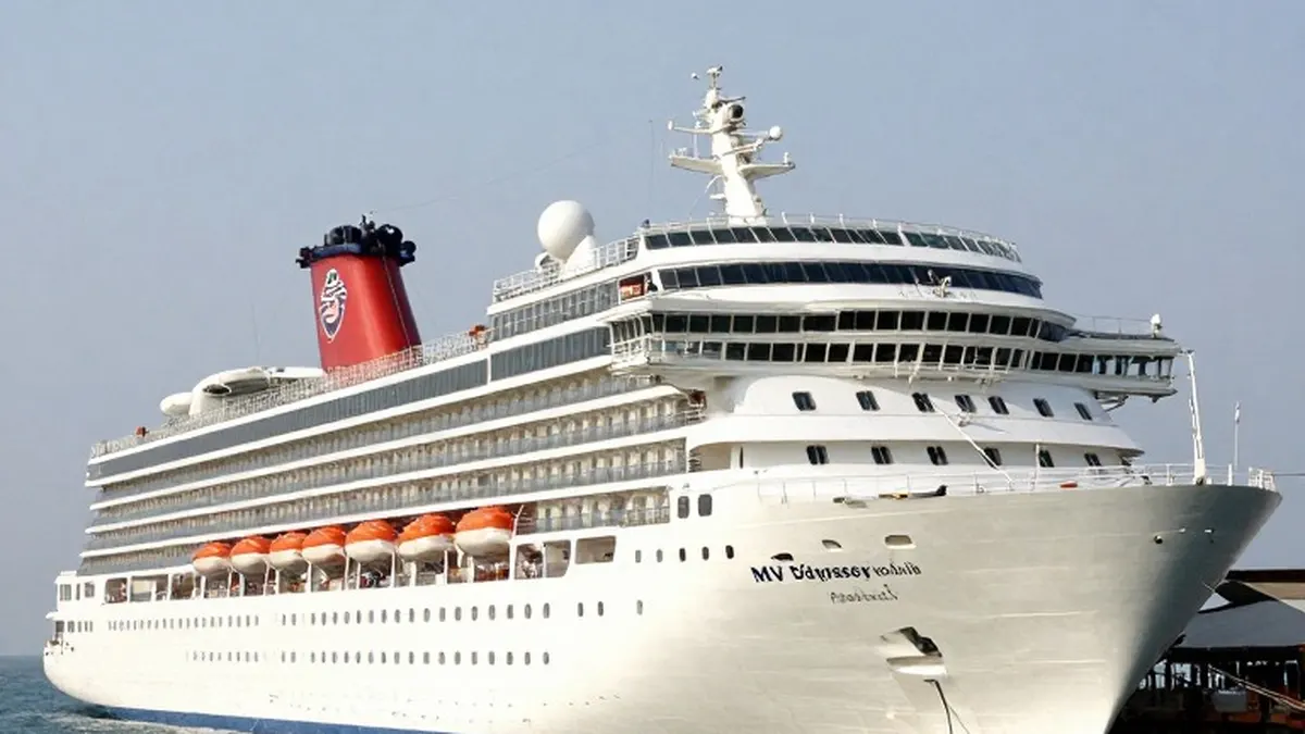 Illustration for: U.S. Cruise Ship Suspends Global Voyage Due to Fuel Costs